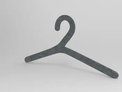 Stick Hanger Low-poly 3D model