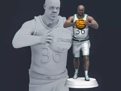  Shaquille O  Neal 3D Printable 3D print model