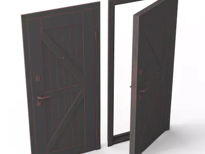 Ugome Door 3D model