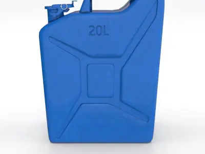 Jerry Can 3 PBR Low-poly 3D model