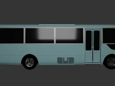 Mitsubishi Rosa 1999 3D Model 3D model