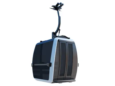 Cableway Car 3D model