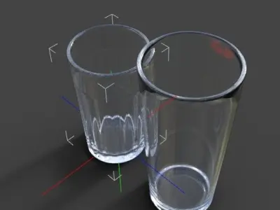 Vasos para alcohol 3D model
