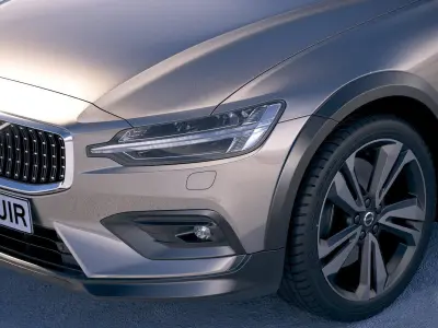 Volvo V60 Cross Country 2019 3D model
