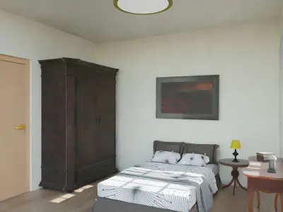 Classic Room 3D model purchase
