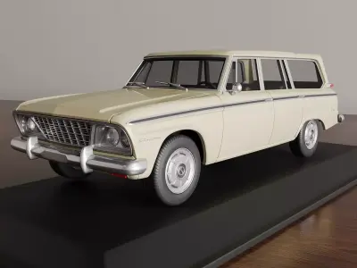 Studebaker Daytona Wagonaire 1964 3D print model