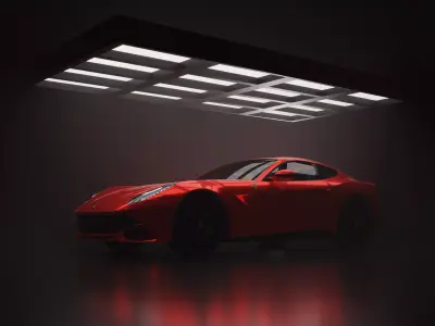 Ferarri Sports Car 3D model