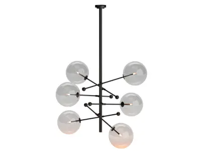Pelica Chandelier 3D model