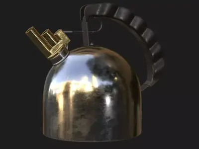 Bollitore Alessi 9091 3D model