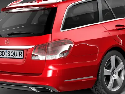 Mercedes-Benz E-class Estate 2014 3D model