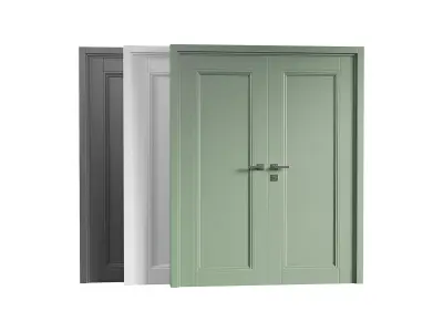 Modern Interior Door 13-2 3D model