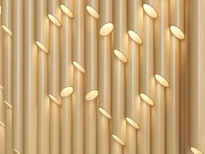 Wall Panel Collecyion 7 pieces 3d model 3D model