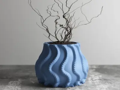 vase 3d print 551 3D print model
