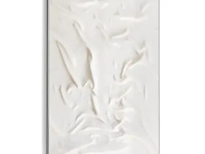 Plaster Two Photo Frame 448 Low-poly 3D model