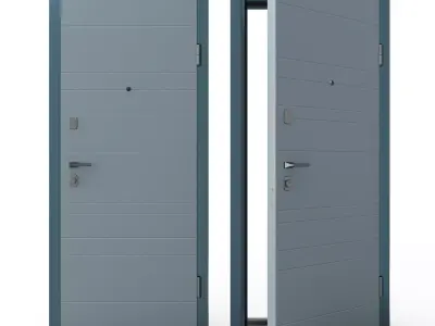 Wannan Door 3D model