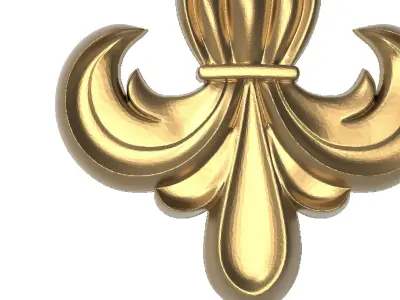  decorative pattern ready for 3D printing 3D model 180
