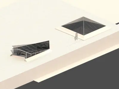 Metro Station 3D model