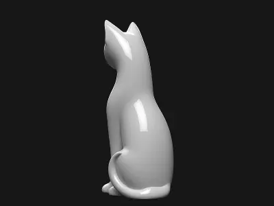 Cat Decoration 3D print model