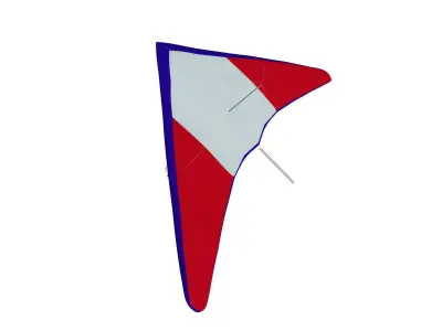 Glider Low-poly 3D model