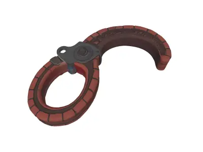 Key Chain Low-poly 3D model
