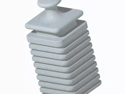 Elegant Storage Jar 3D print model