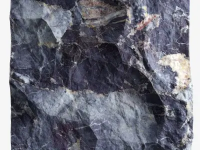 277-RockPanel piece of stone 3D model