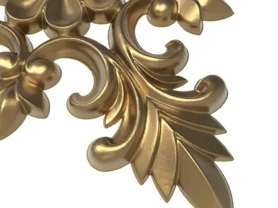  decorative pattern ready for 3D printing 3D model 185