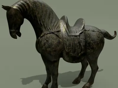 Horse Statuette Collection volume 5 3D model