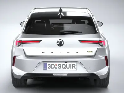 Vauxhall Astra GSE 2022 3D model