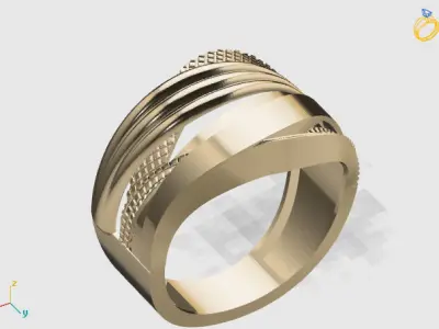 Women Plain Ring STL Models Womens Ring 3dmodels 3D print model 3D print model 10