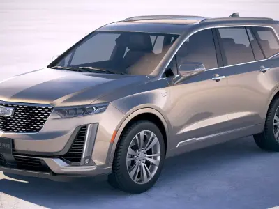 Cadillac XT6 CG 2020 3D model
