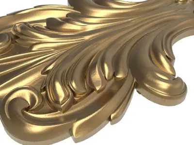  decorative pattern ready for 3D printing 3D model 46