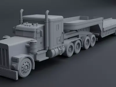 truck 3D model 13