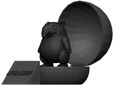 Drowzee 3D print model