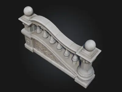 Elegance in Stone  Timeless Beauty Carved in Marble 3D model