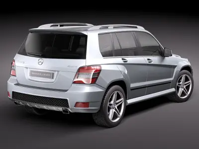 Mercedes GLK AMG 3D model