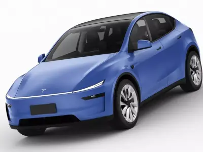 Tesla Model Y 2025 3D model by nwnsskml