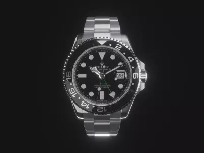Wristwatch - Rolex GMT-Master ll 3D model