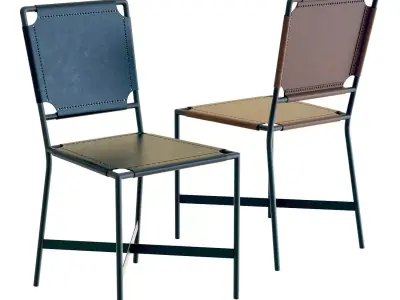 Crate and Barrel - Laredo Dining Chair 3D model