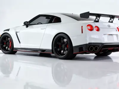 Nissan GTR Nismo High Poly 3D Model Game Ready Render Ready 3D model