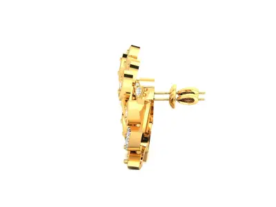 Women Earrings 3D print model