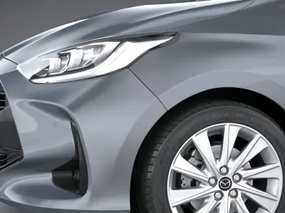 Mazda 2 Hybrid 2022 3D model