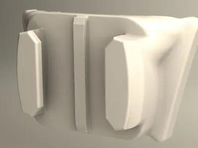 Gopro Mount HJC RPHA 70  3D print model