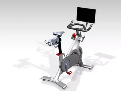 Exercise Bike Concept 3D model