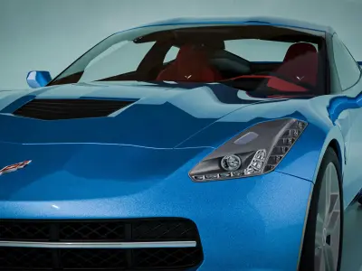 Chevrolet Corvette 3D Model 3D model