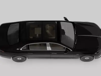 2021 Mercedes-Benz S-Class Maybach 3D model