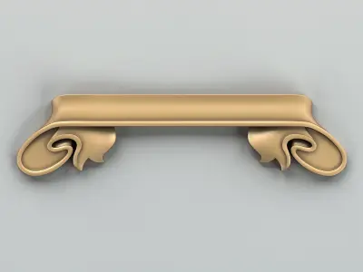 Decorative Ribbon 001 3D model