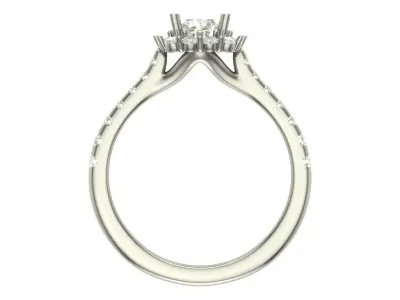 Diamond Ring 3D print model