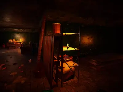 Rooftop Safehouse Unity3D Free low-poly 3D model