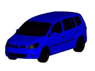 Volkswagen Touran  3D model